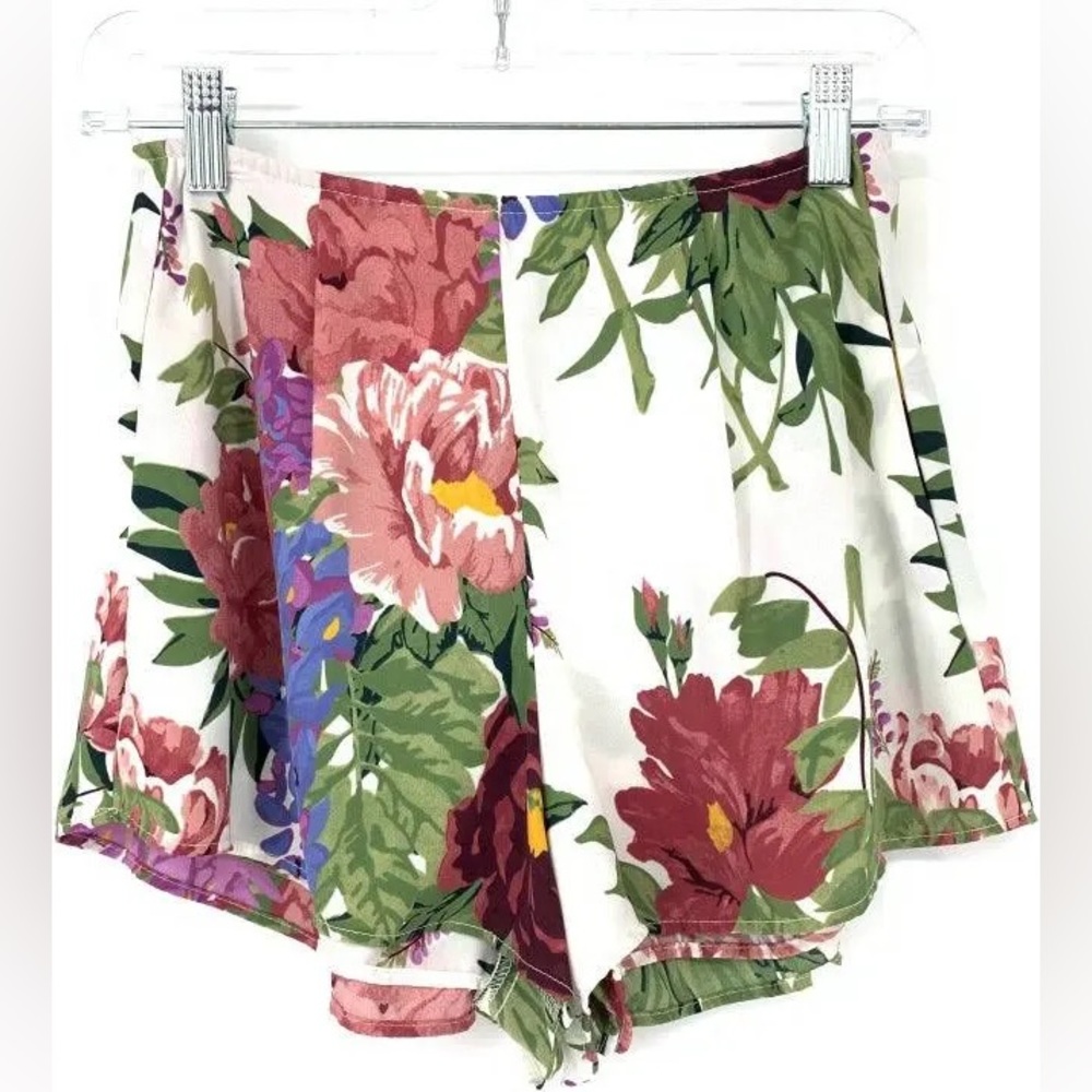 Floral Show Me Your Mumu flowy shorts size xs